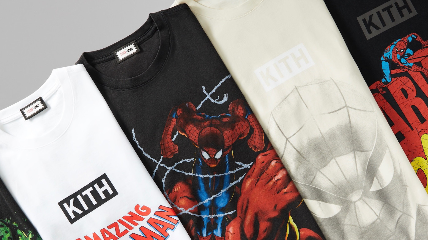 Here's a Closer Look at Kith's Spider-Man Collection | Complex