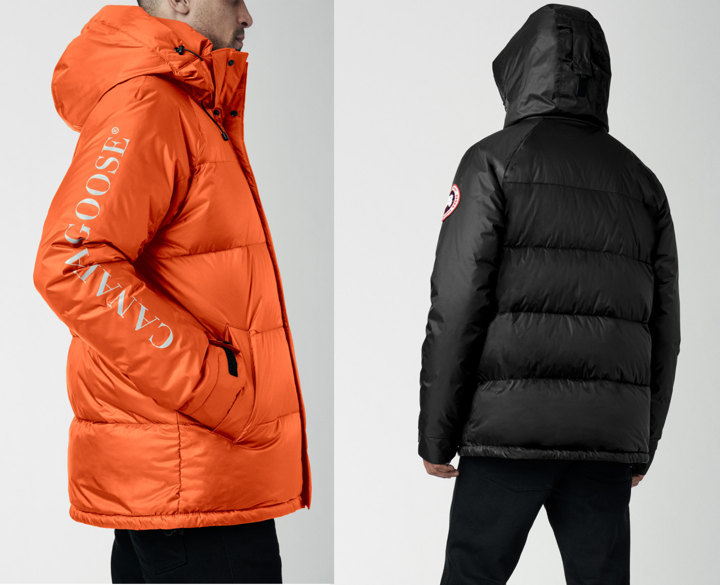 canada goose red jacket nike