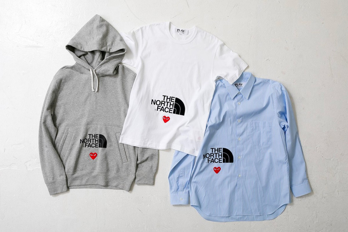 comme des garcons the north face