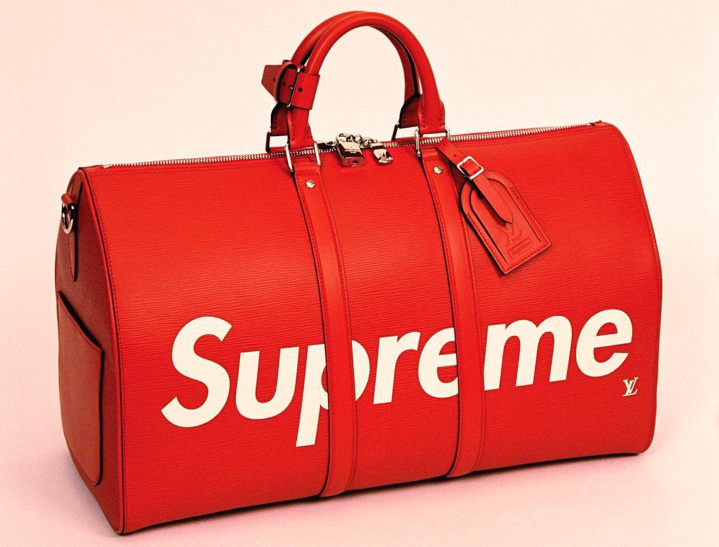 supreme louis vuitton luggage