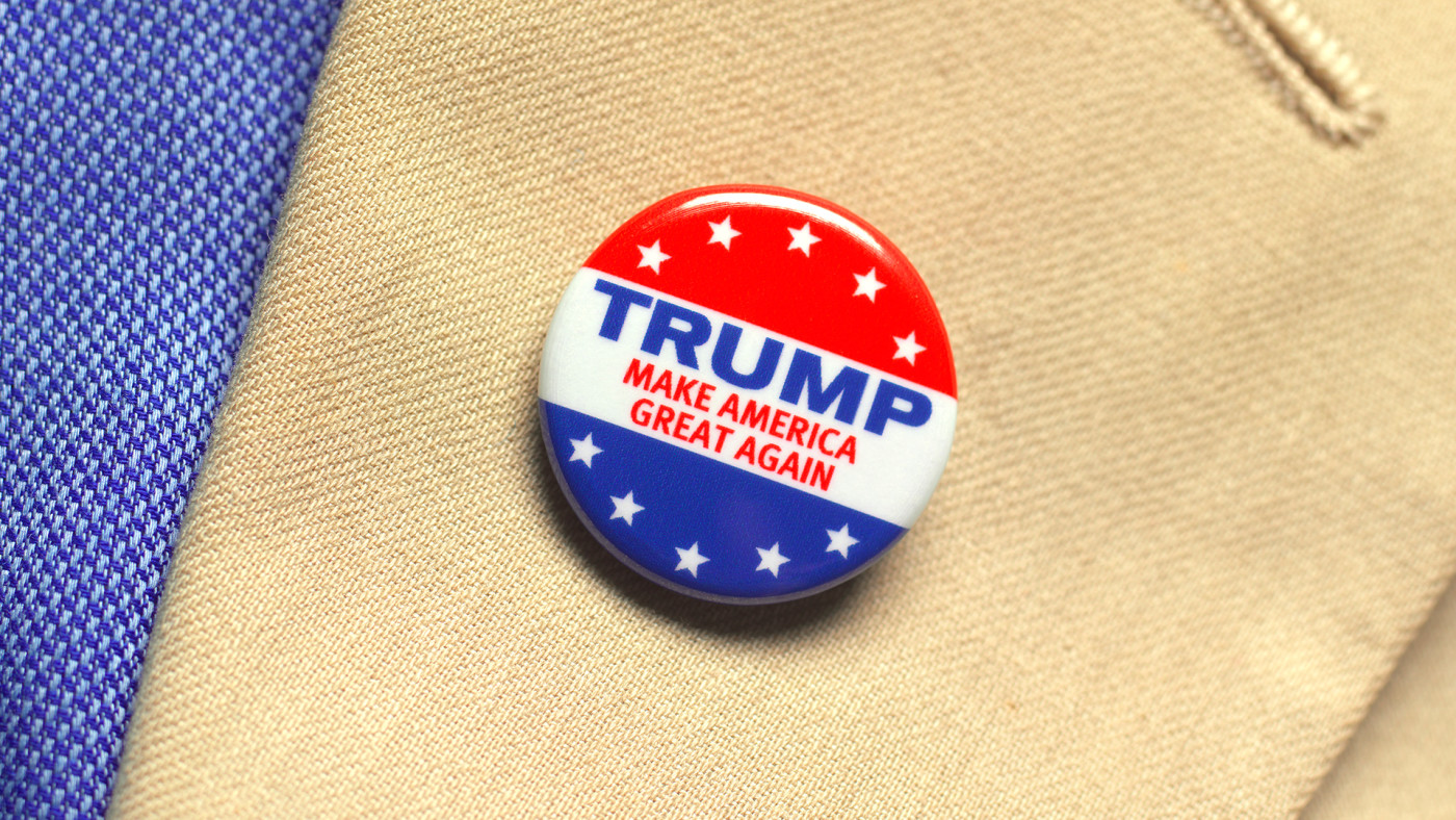 trump supporter pin