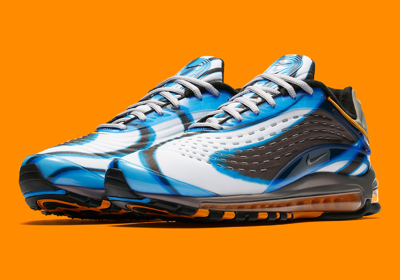 Nike Air Max Deluxe Pony Hair Blue - wide 8