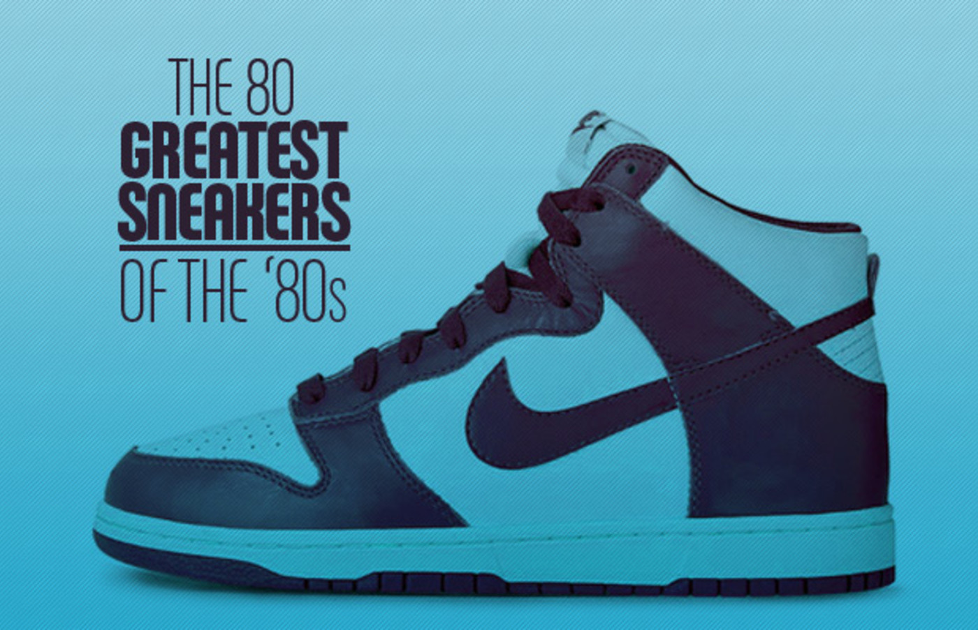 the 80 Greatest Sneakers of the 80s