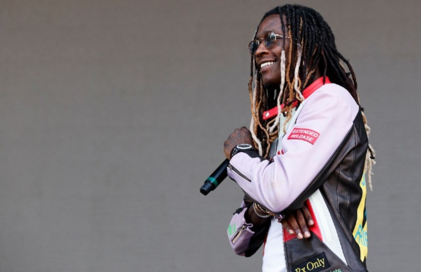 Young Thug Debuts His New Spider Fashion Brand In London Complex