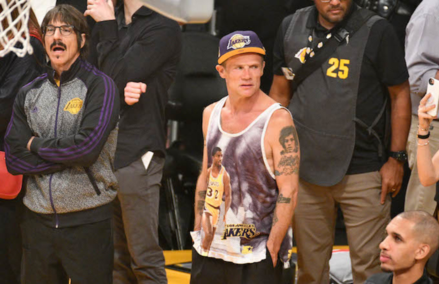 Red Hot Chili Peppers Anthony Kiedis Cursed Out Chris Paul After Lakers Brawl Complex