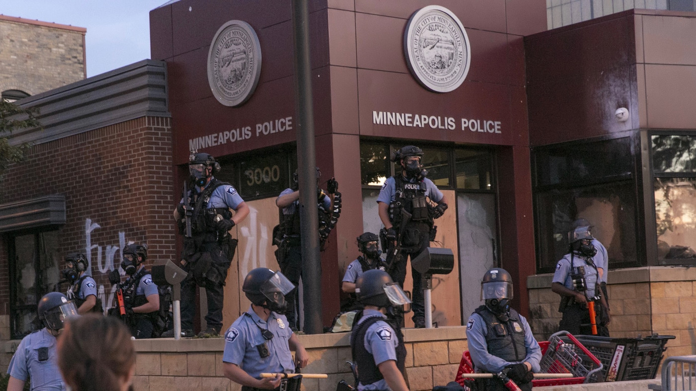 Minneapolis Police Precinct Set Ablaze During George Floyd Protests