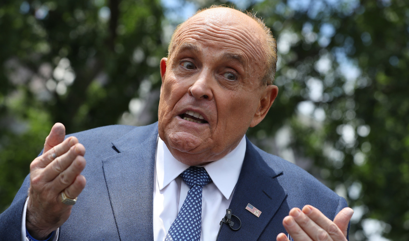 Borat 2 Shows Rudy Giuliani In Inappropriate Encounter With Fake Reporter Complex
