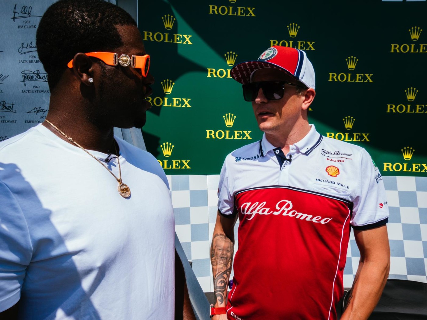 Asap Ferg Surprises F1 Racer With A Beat Making Steering Wheel