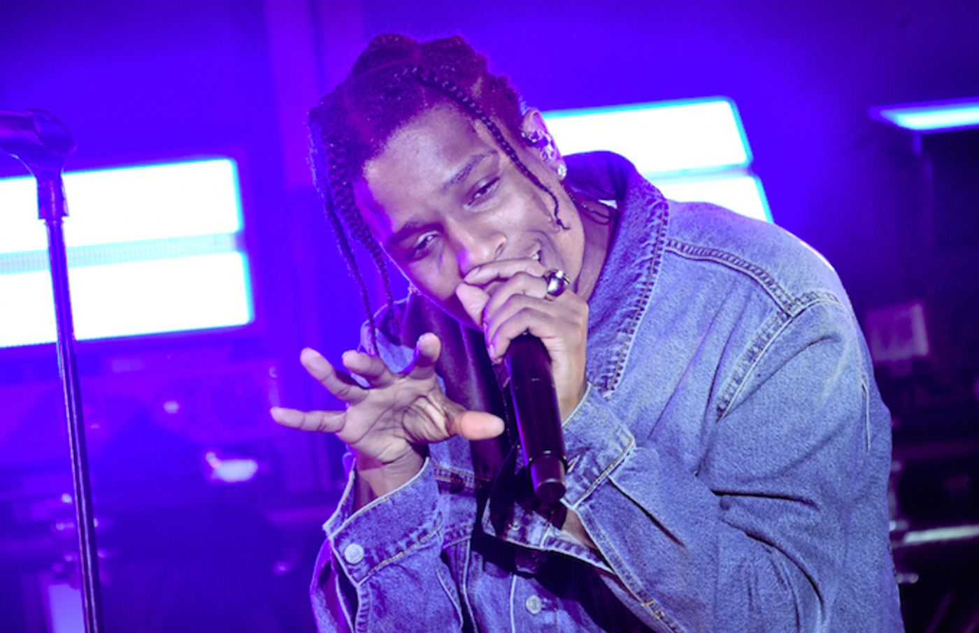 calvin klein asap rocky denim jacket