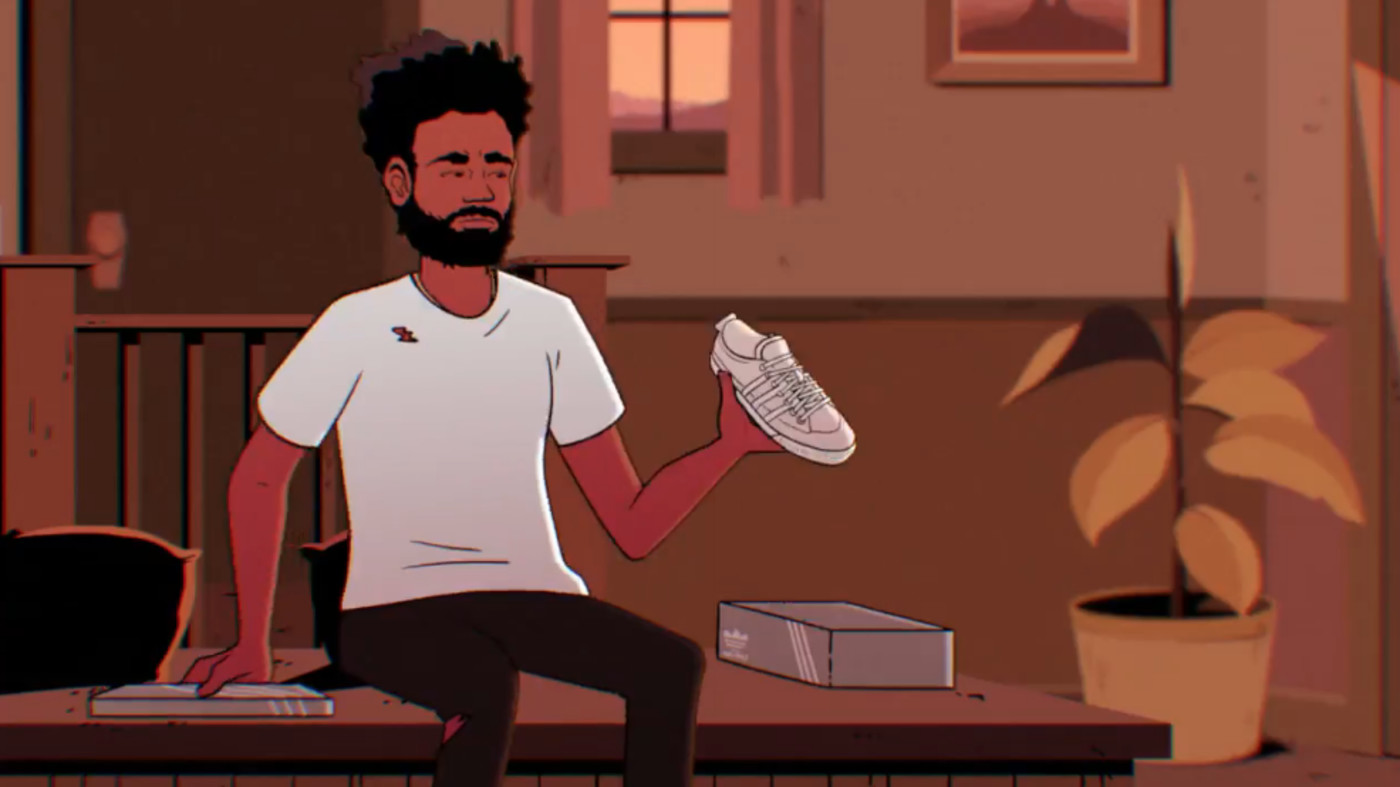 donald glover nike cortez