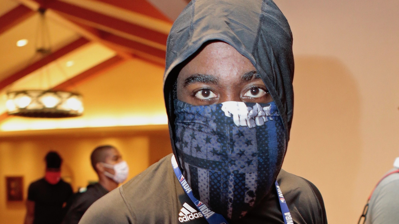James Harden Slammed For Wearing Face Mask With Pro Cop Symbol Complex