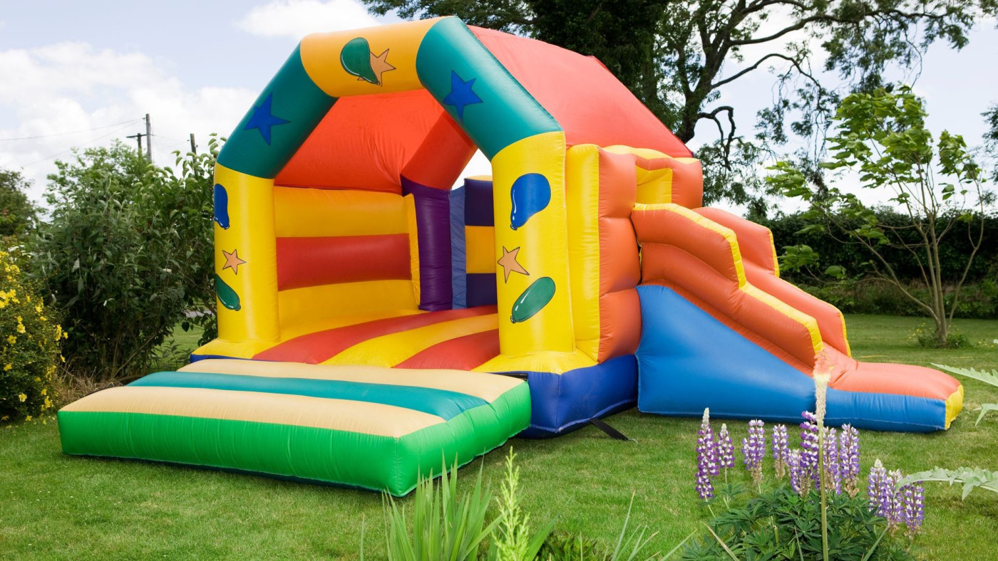 inflatable water slide hire