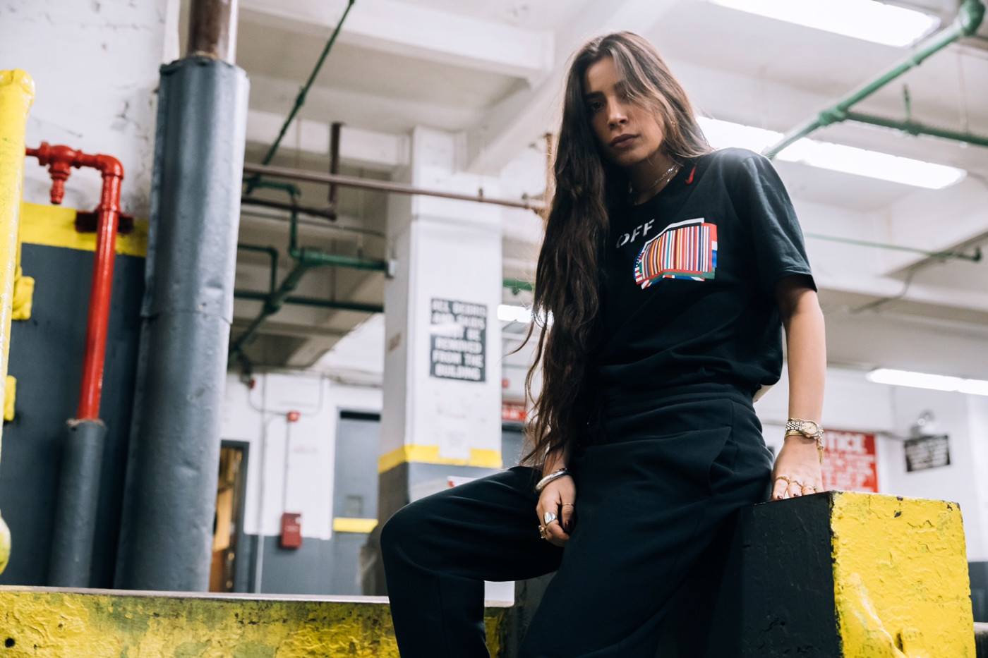 off white nike equality tee