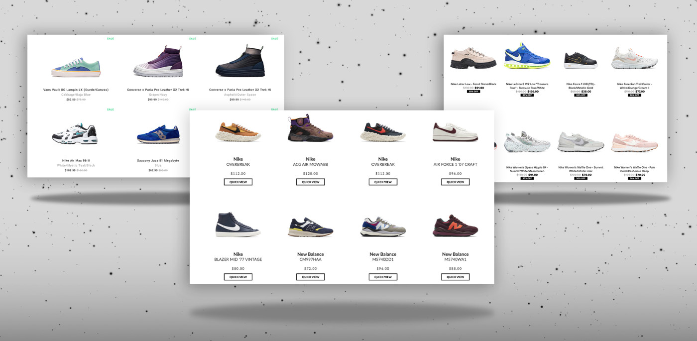 Sneaker store sales clearance