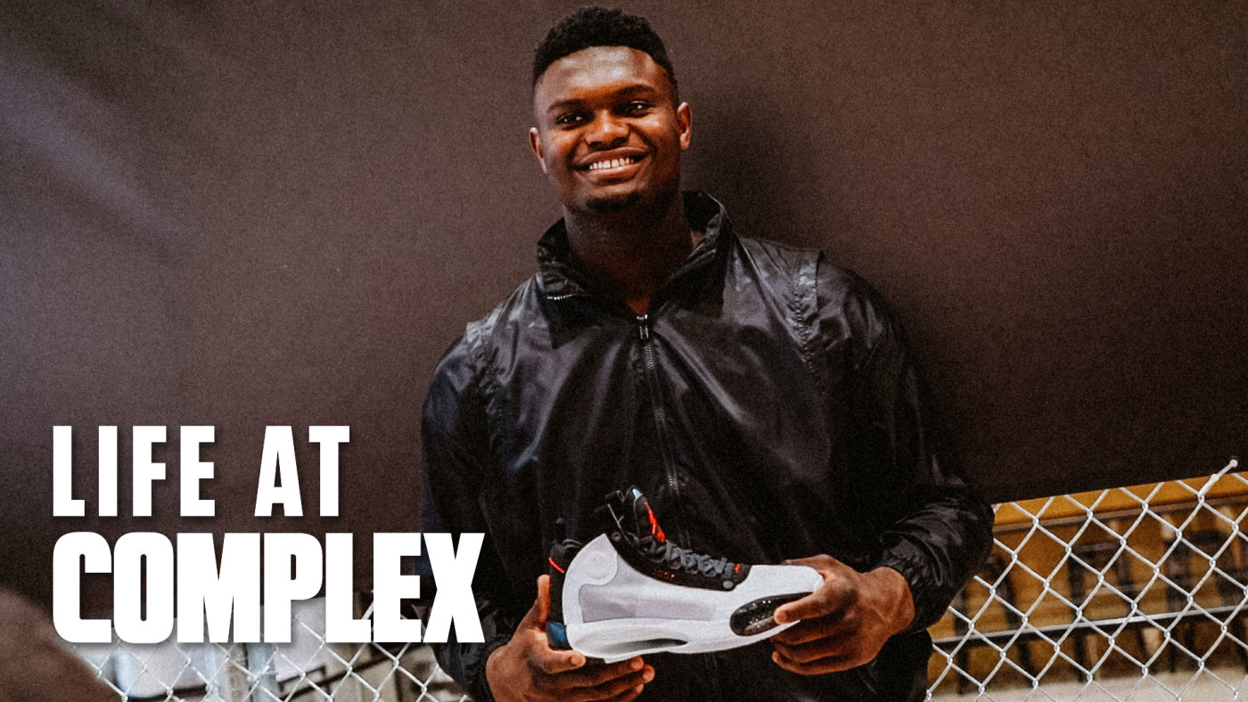 Zion Williamson Unveils Air Jordan 34 In Harlem Life At Complex Complex