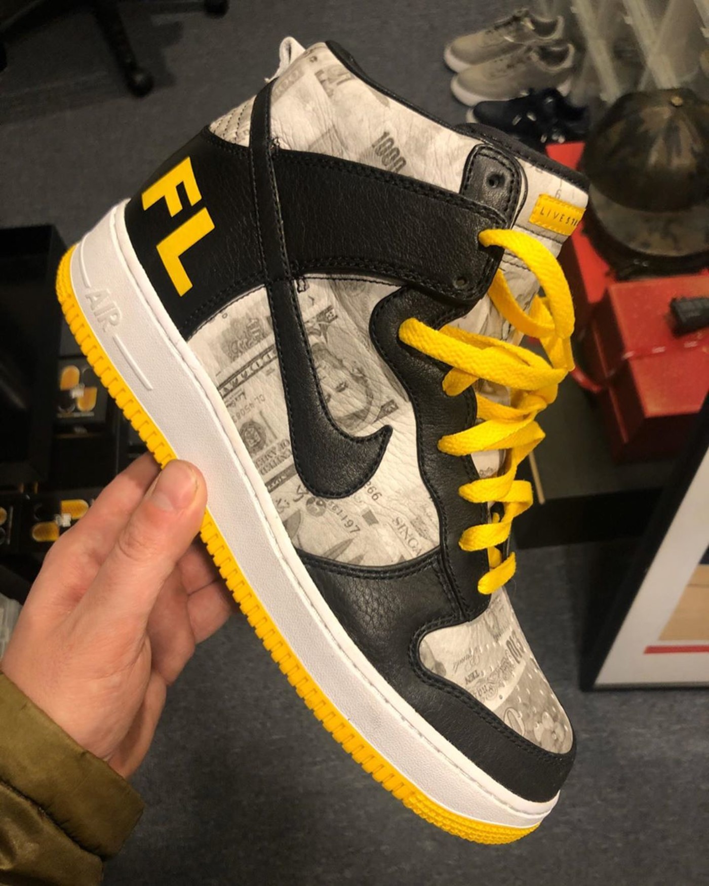 nike dunk high supreme tz laf flom