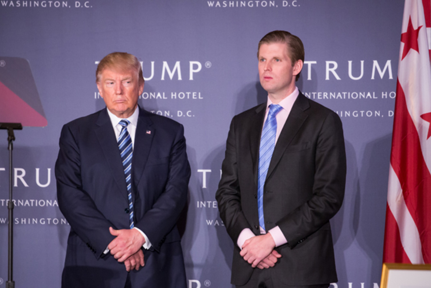 Eric Trump Says Donald Trump Isn't Racist Because His ...