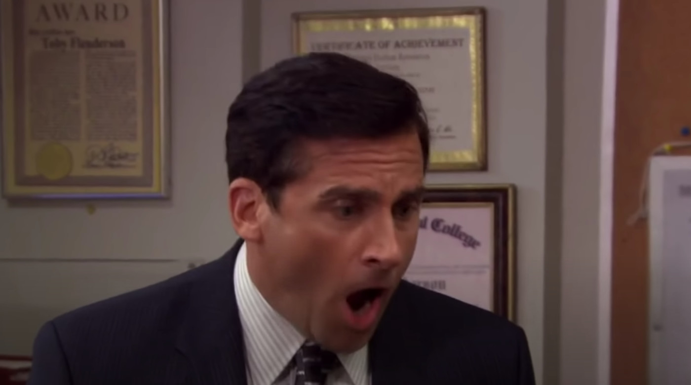 The Office Co Stars Discuss Backstory Of No God Please No Meme Complex