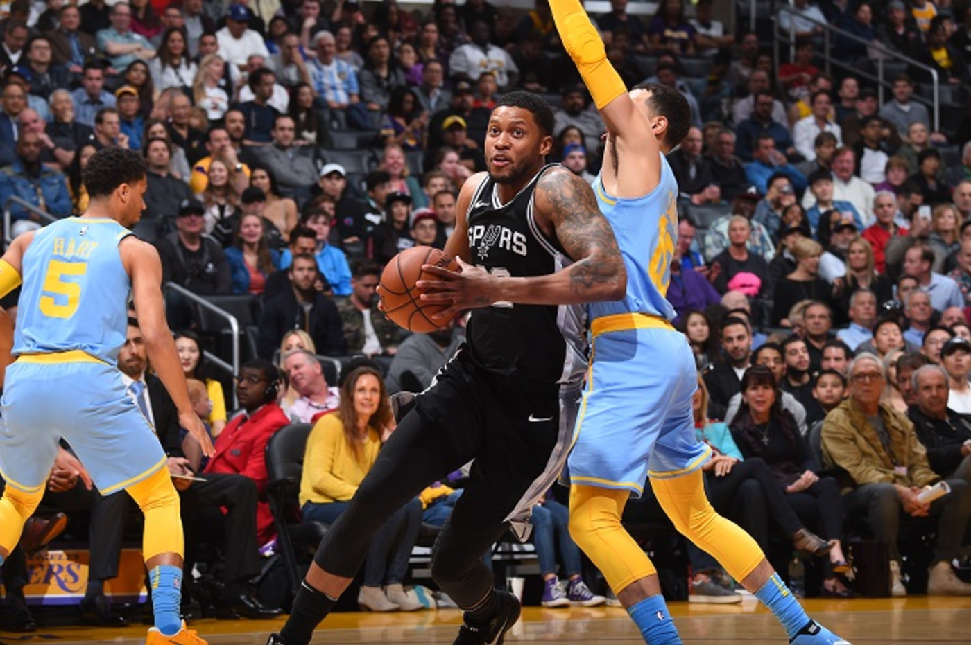 Spurs Forward Rudy Gay Thinks The Nba Is Going Soft Complex