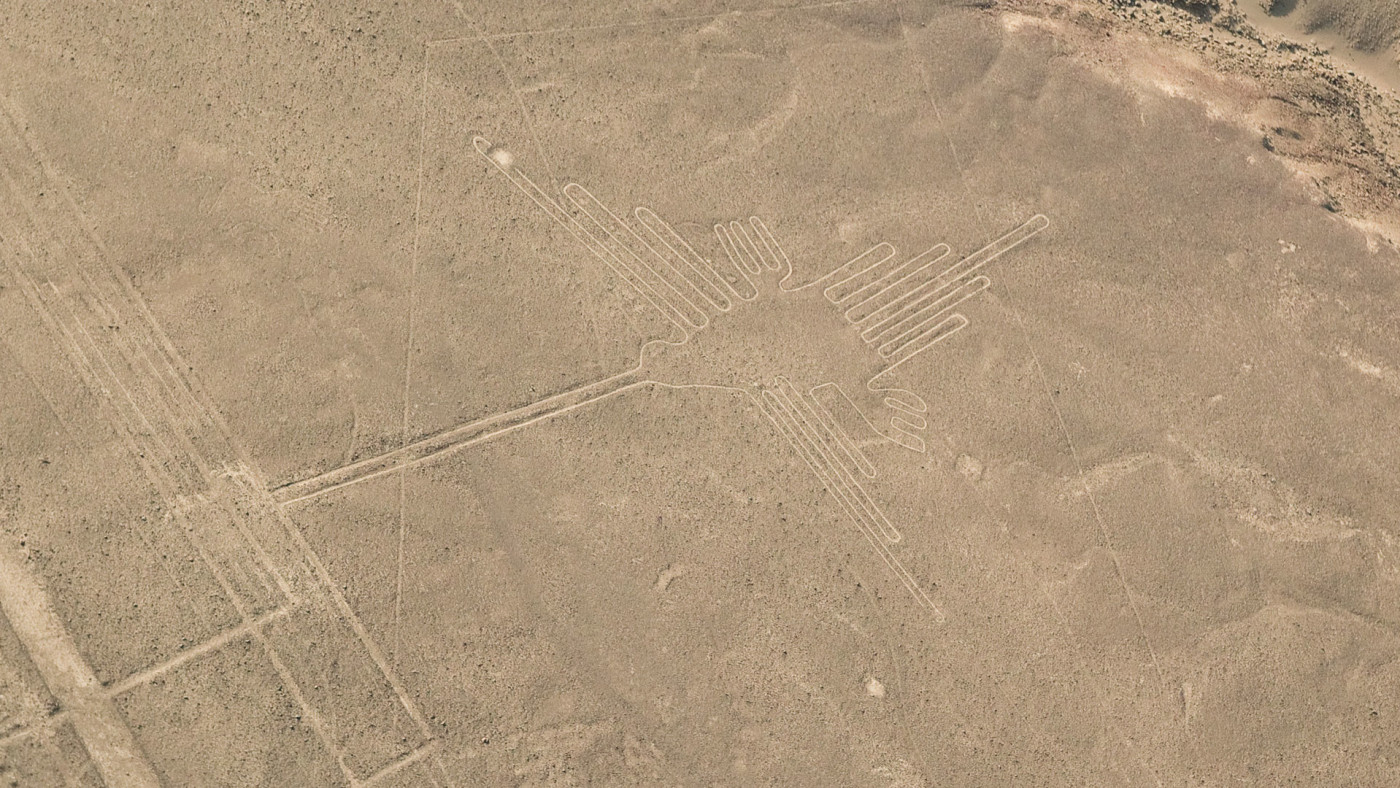 Archeologists Discover 121 Foot Long Cat Drawing Etched Into Side Of Hill Complex