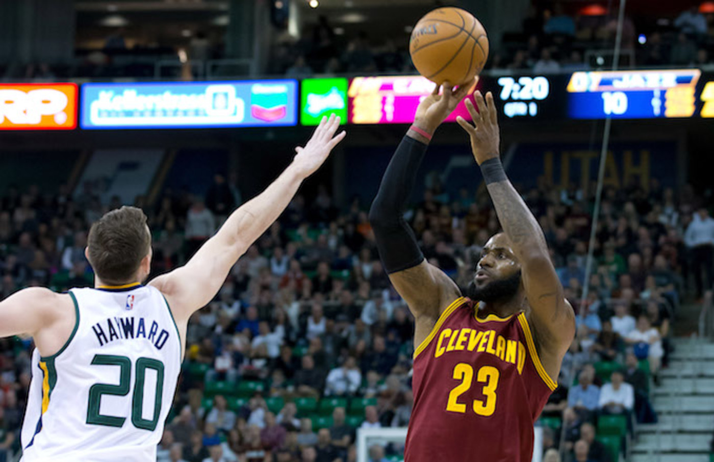 Gordon Hayward Flames Jazz Fan Who Said He Ll Be Lebron S Little B Word Complex