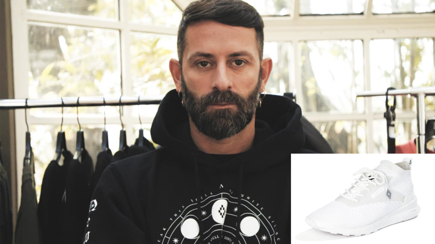 The Marcelo Burlon County of Milan Zoku runner exclusively at Saks in Toronto | Complex CA