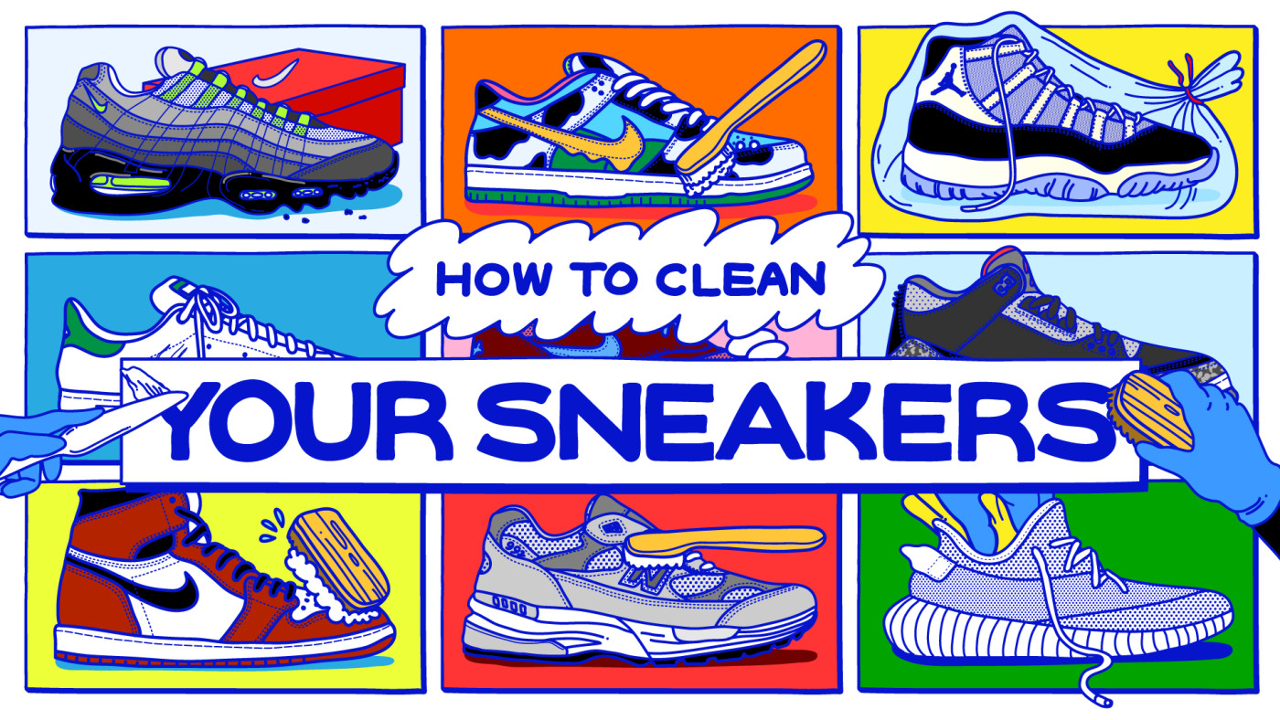 how to clean nike shoes