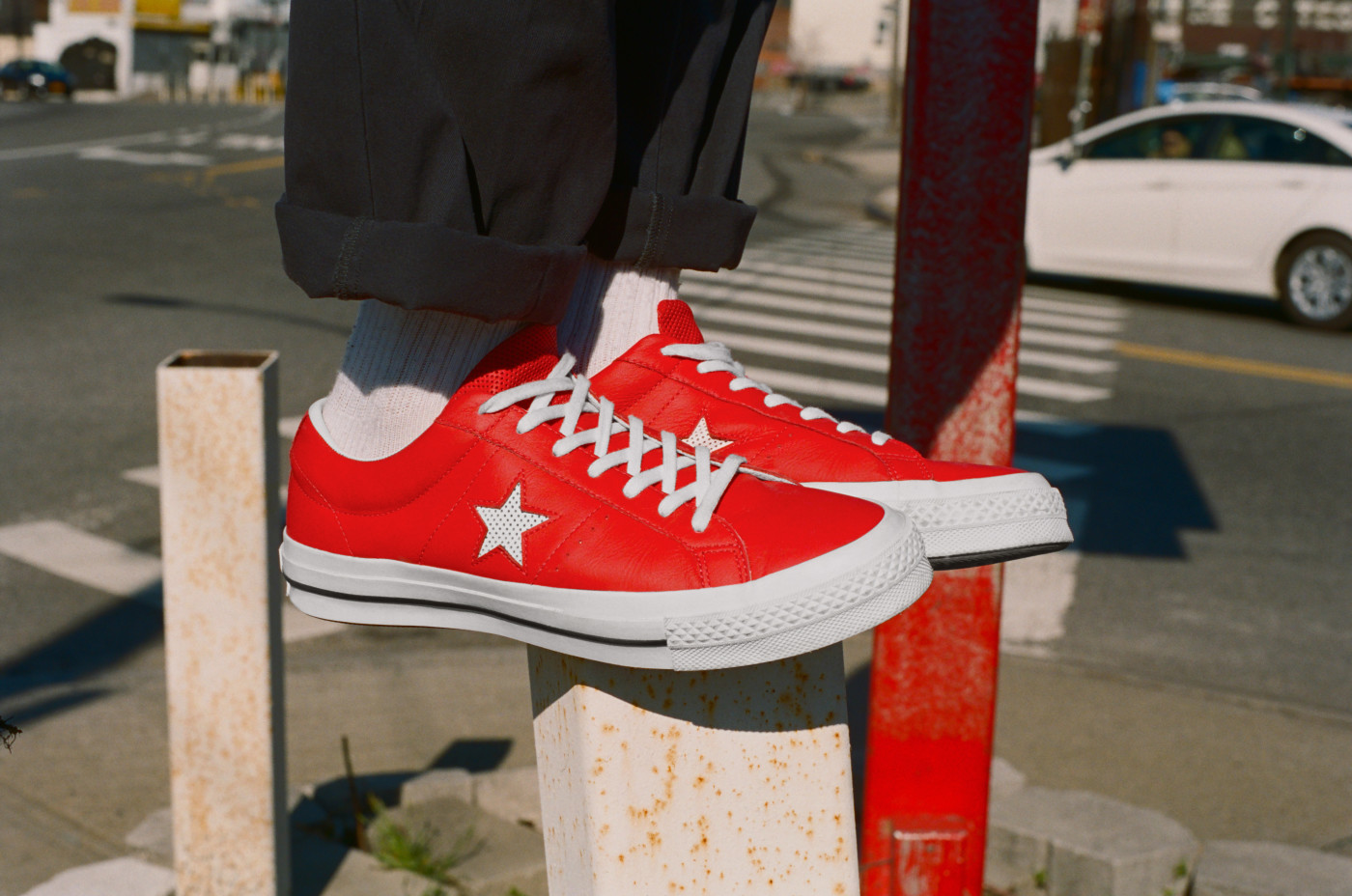 five star converse shoes