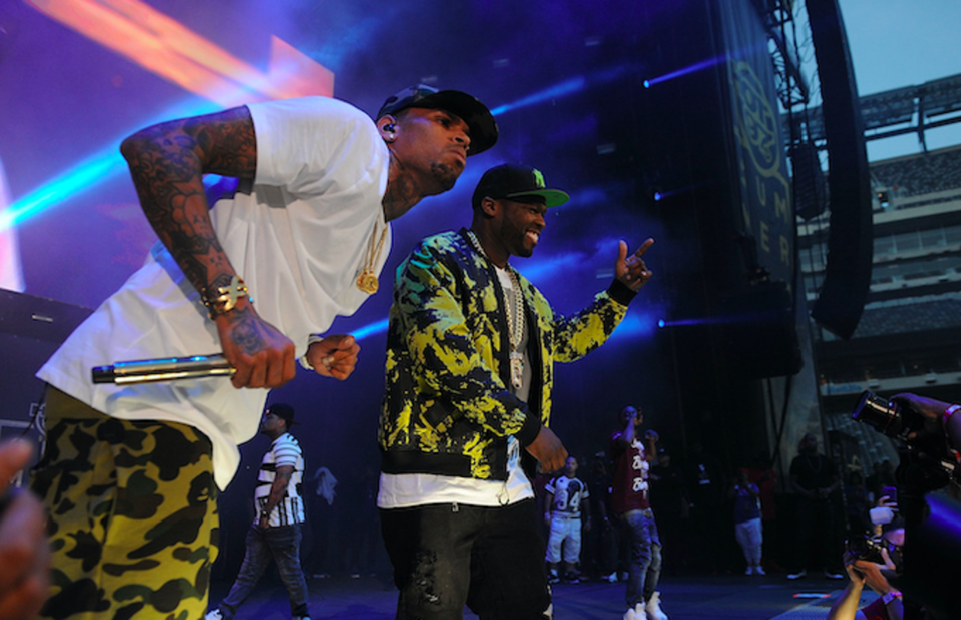 50 Cent Declares Chris Brown Better Than Michael Jackson Complex