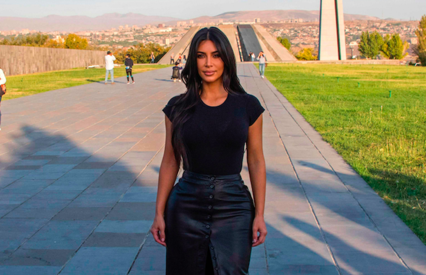 Kim Kardashian Shares Photos Of Her Children S Baptisms In Armenia Complex