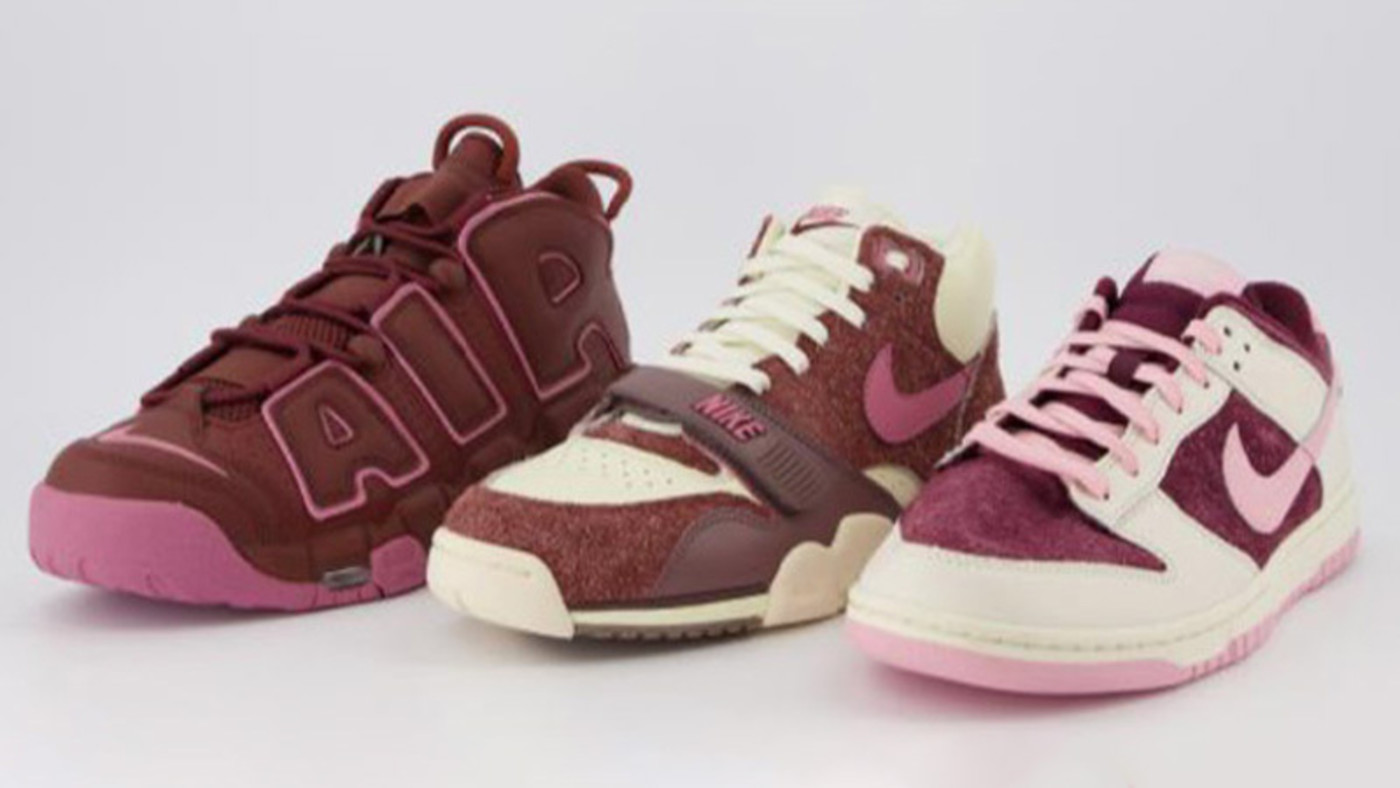 Valentines Dunks, Uptempos, Trainers in 2023 Complex