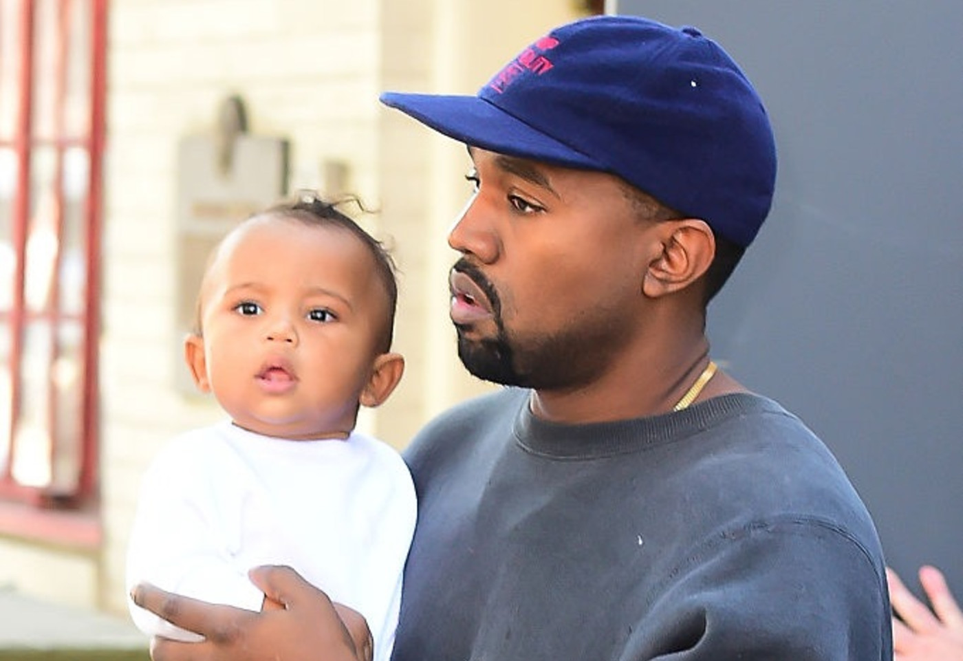 Saint West Leaves Hospital After Pneumonia Treatment Complex