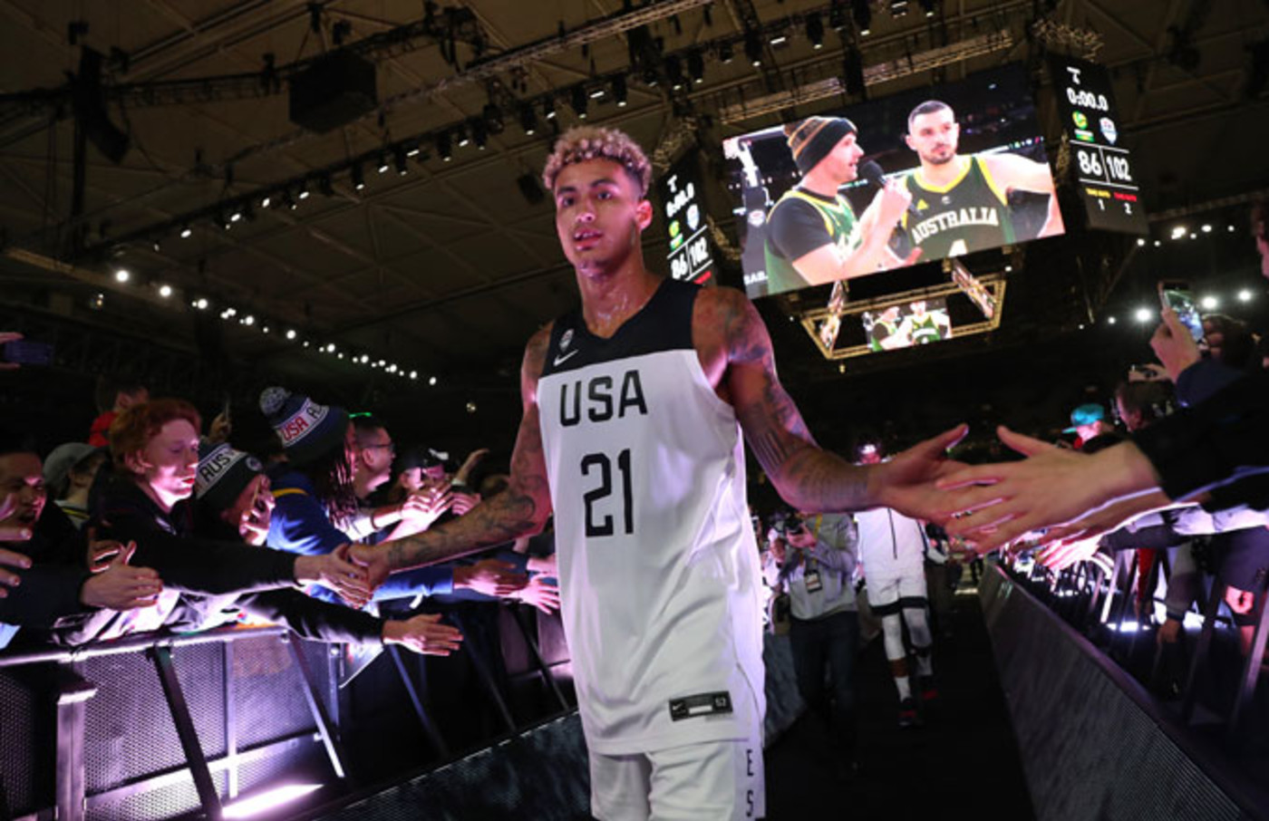 kyle kuzma team usa jersey