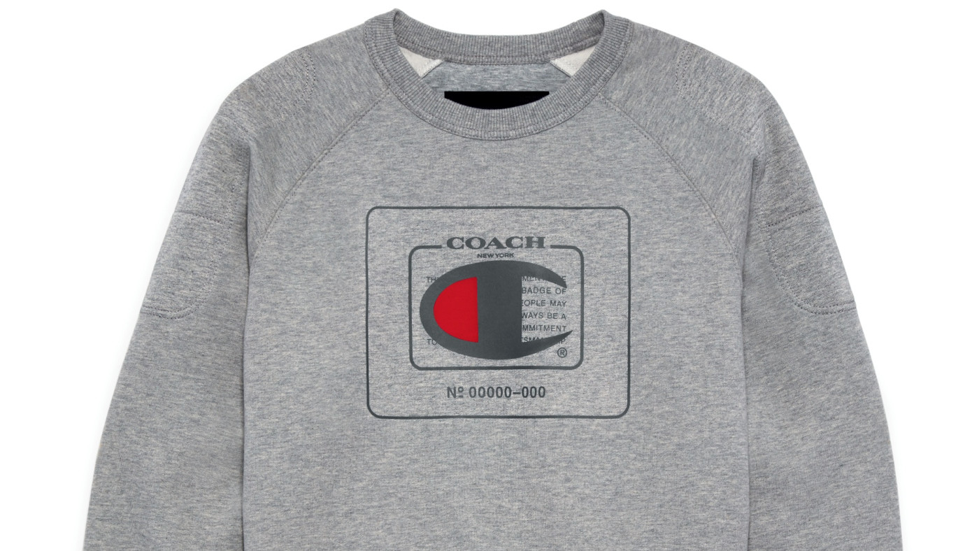Champion sweater dark grey netflix on sale