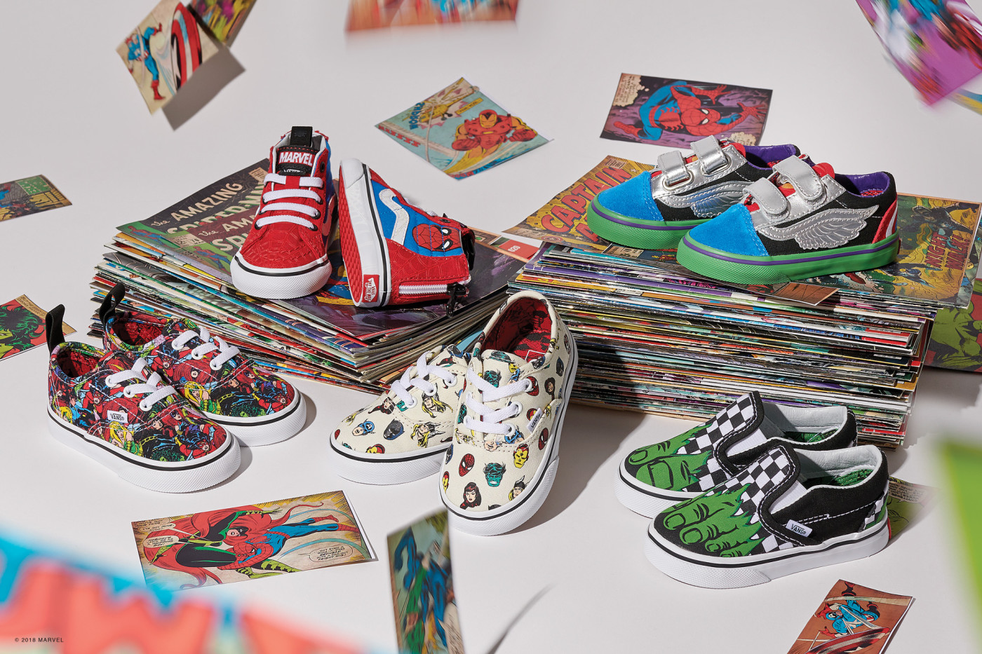 marvel vans collab