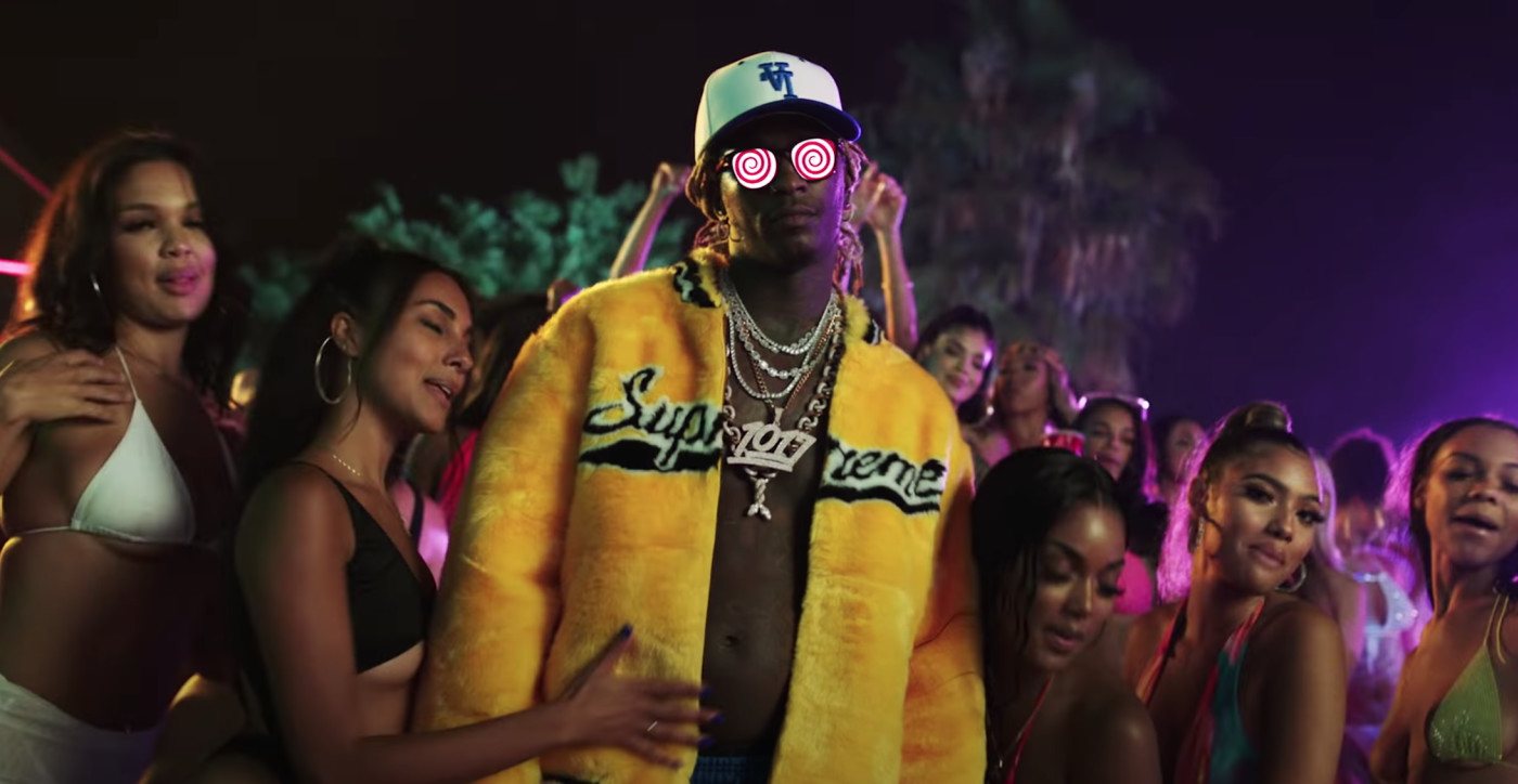 Young Thug And Chris Brown Share Go Crazy Video Complex Chris brown and young thug go crazy together on their latest billboard hot 100 hit from the 2020 slime & b joint project. chris brown share go crazy video