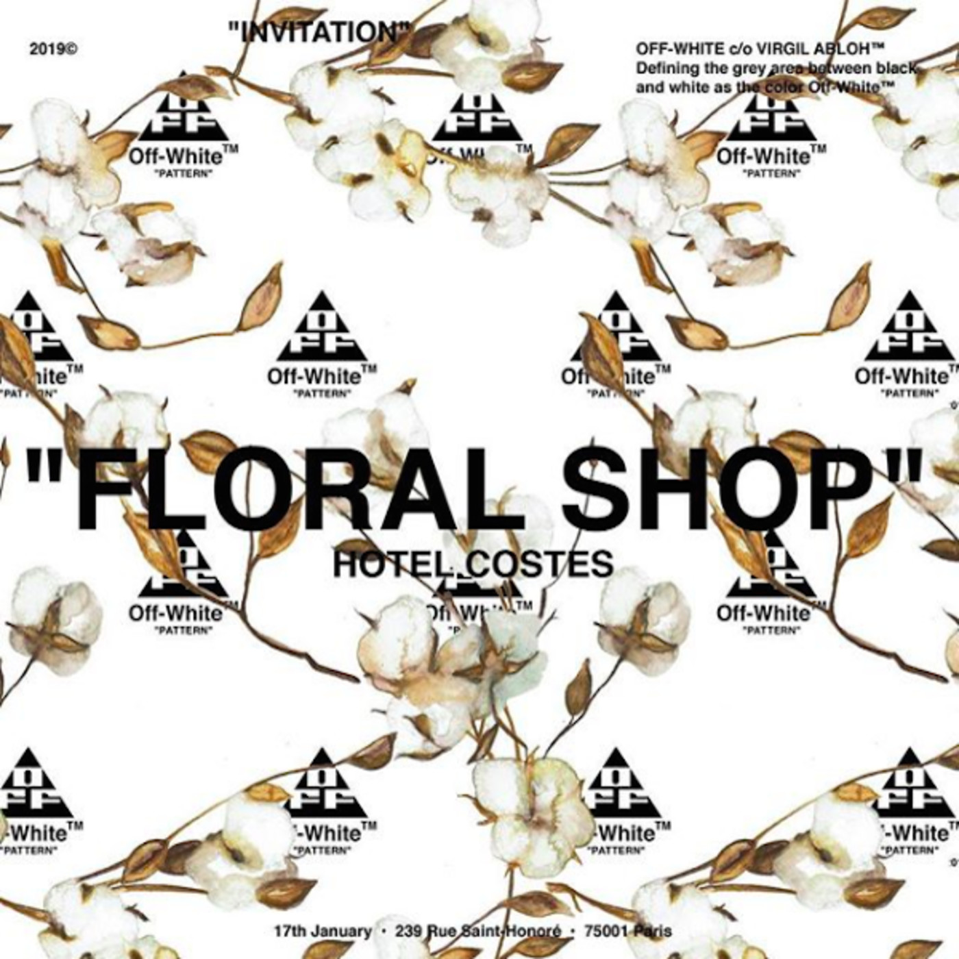 Nybegynder prins Egnet Virgil Abloh Debuts Off-White Sneakers at “Floral Shop” Pop-Up | Complex