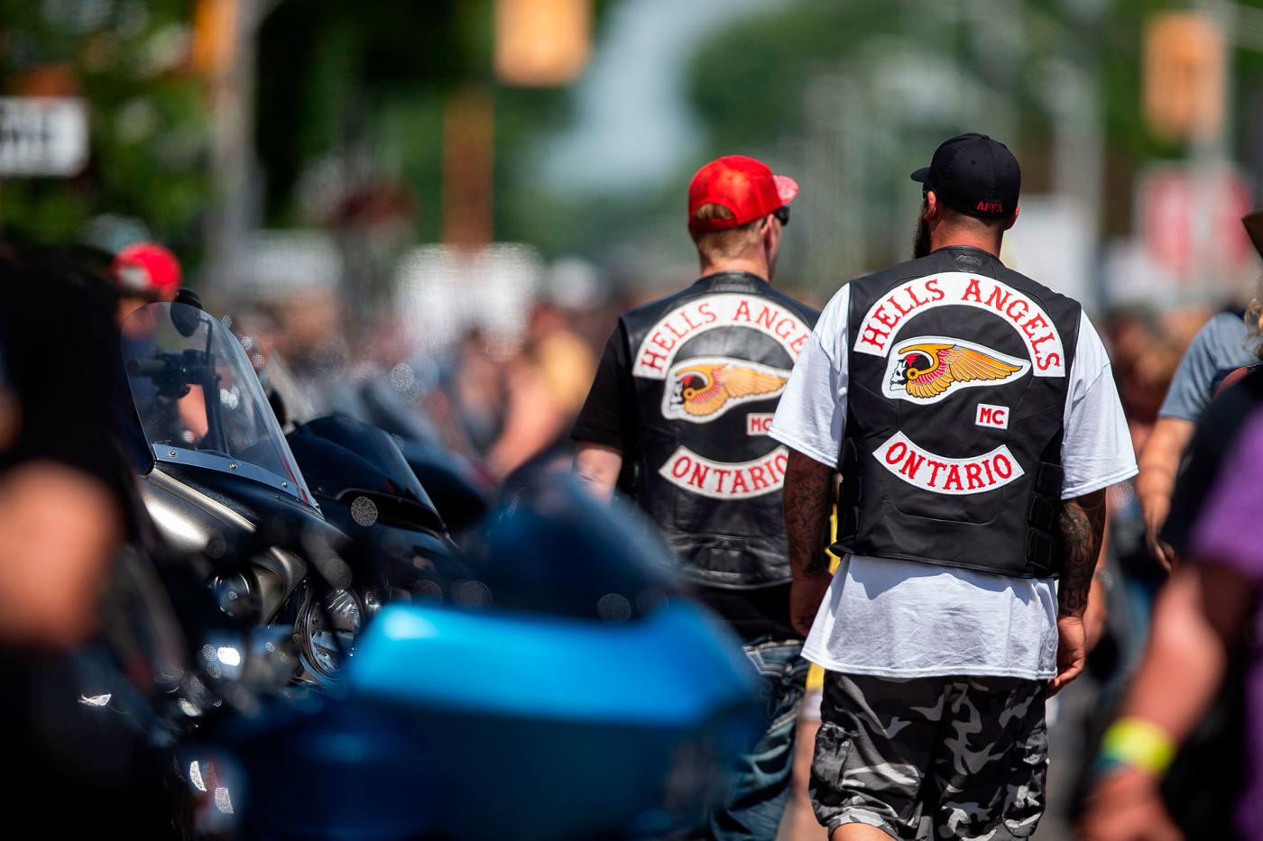 Hells Angels Bikers Descend On These Are The Pictures Ctv News Vlr Eng Br