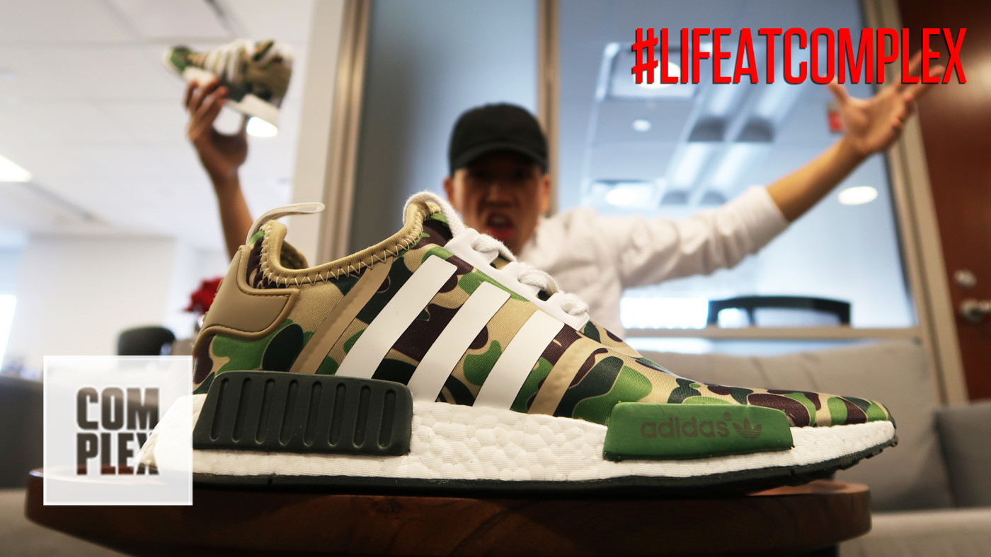 Fake bape nmds