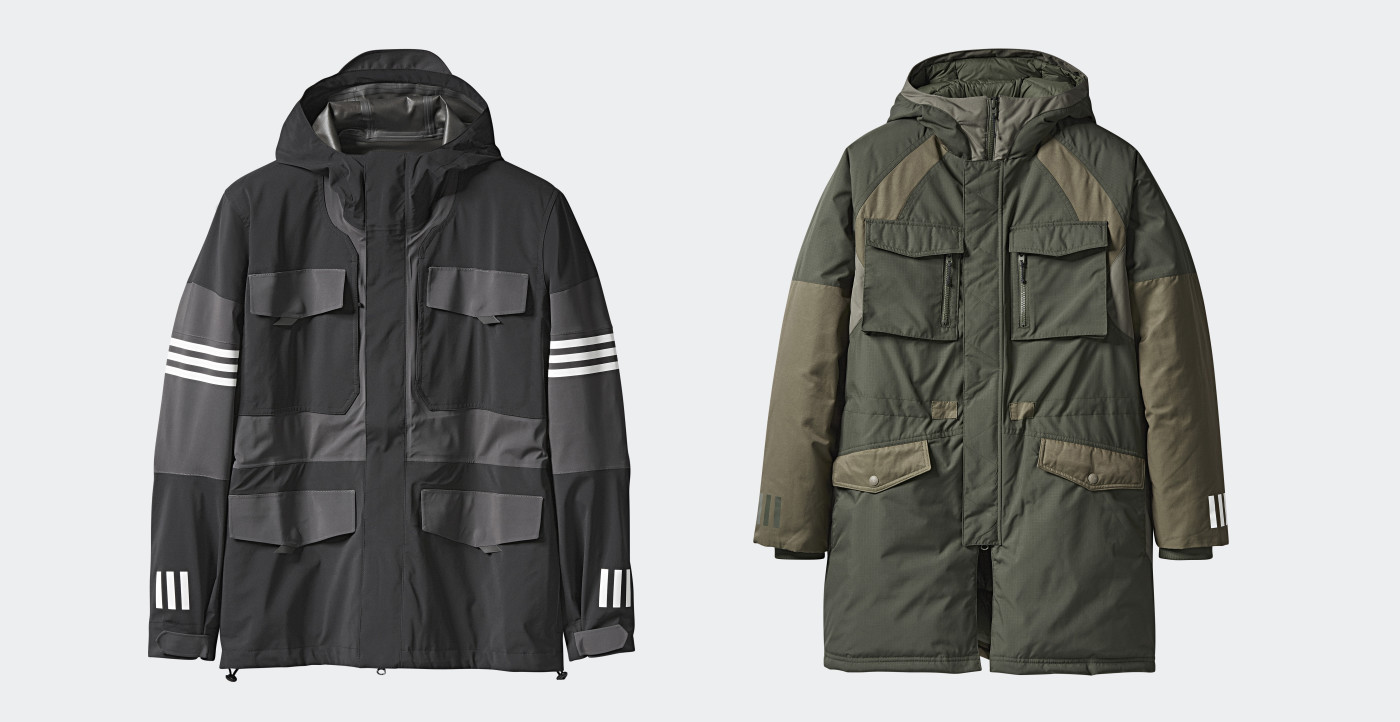 adidas white mountaineering jacke