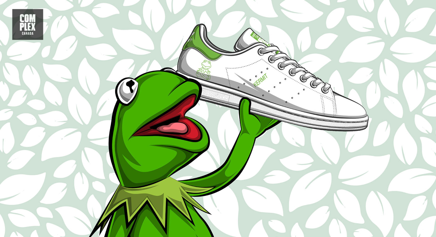 kermit the frog stan smiths