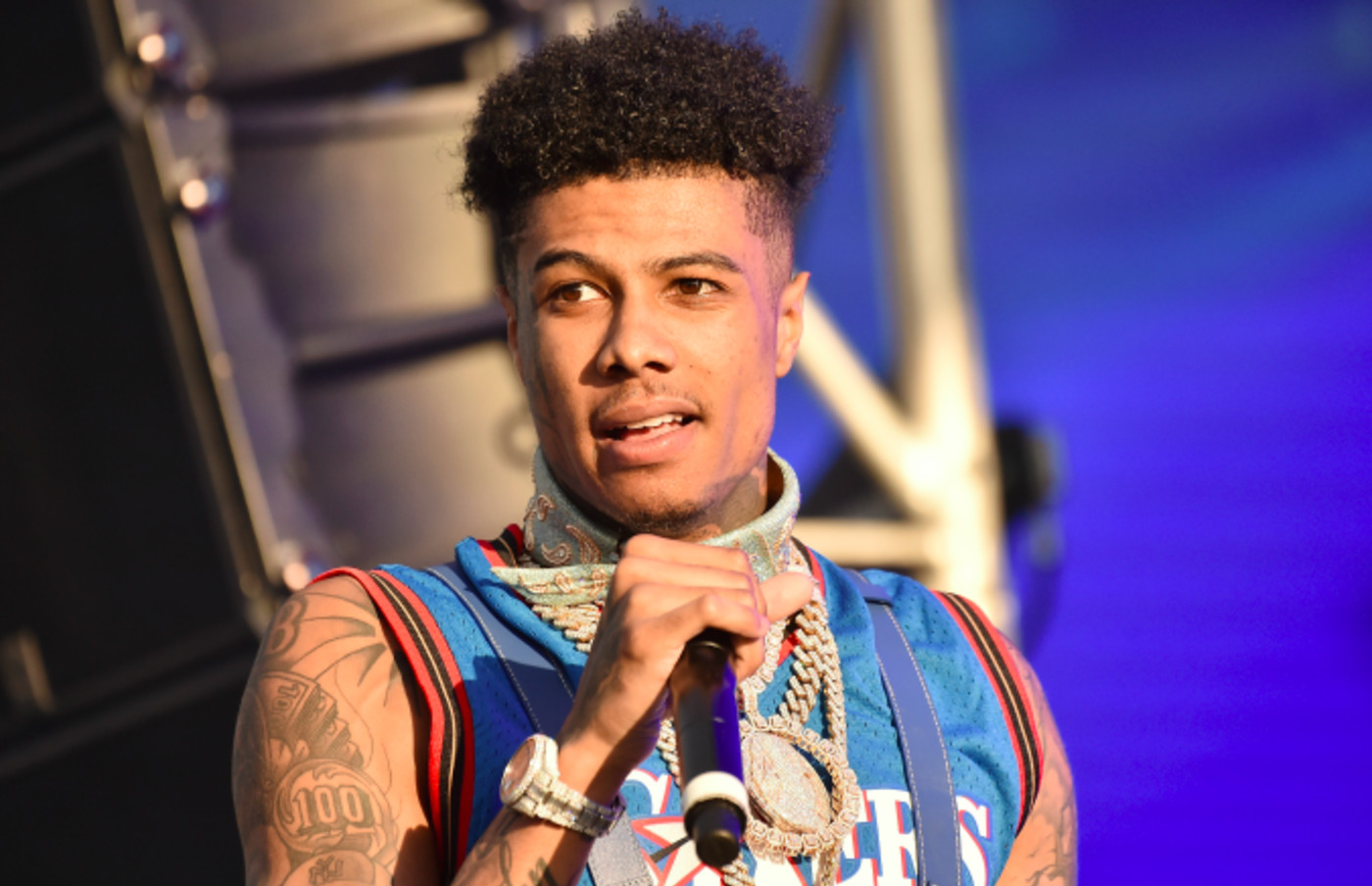 Blueface, Concert, Jewelry, Tattoos, Outfit, Hair Outfits, Concert
