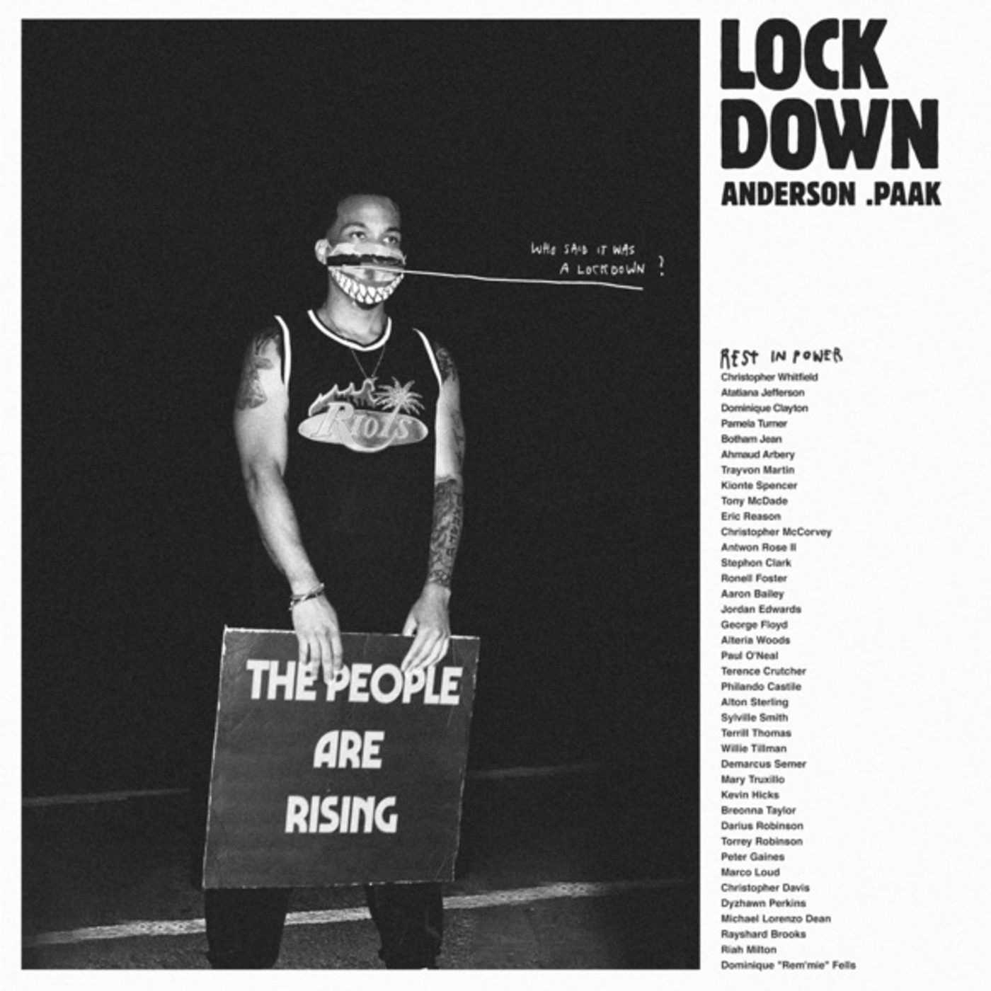 Anderson .Paak Drops Video for His Protest Track "Lockdown" | Complex