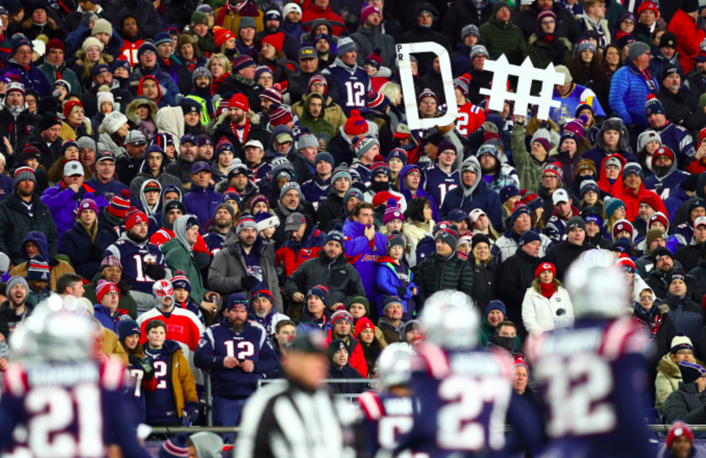 Video Shows Patriots Fans Fight Each Other Following Loss To Kansas City Chiefs Complex