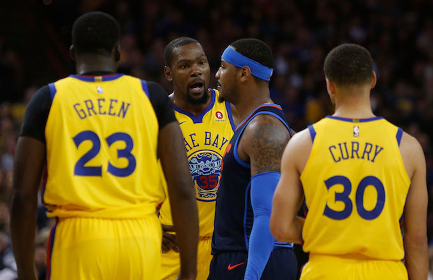 Did Melo Tweet Then Delete Shoutout To Kd And Steph Curry Complex