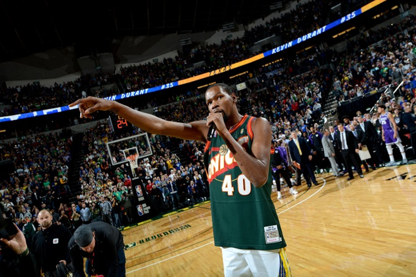 kevin durant in sonics jersey