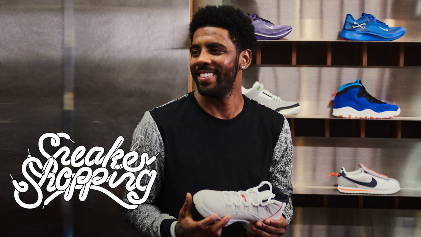 Kyrie Irving Goes Sneaker Shopping With 