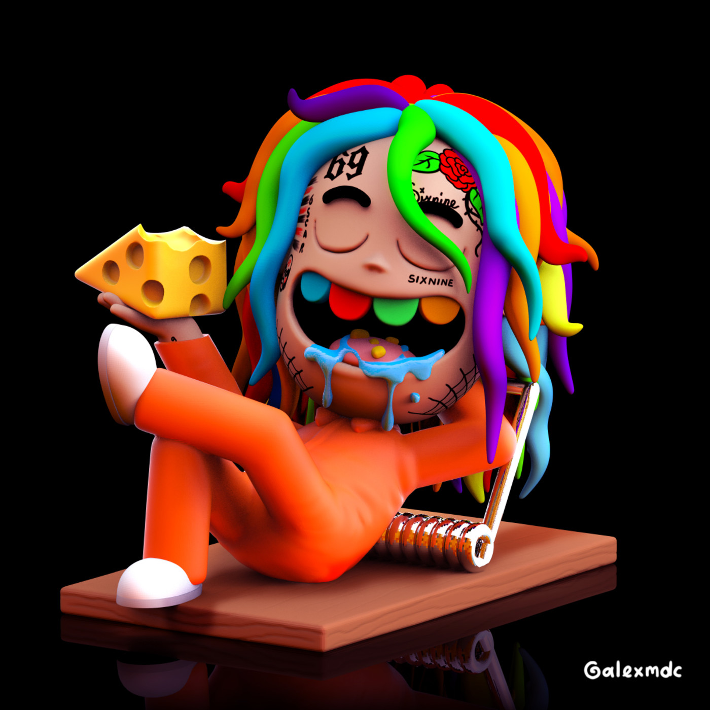 The Story Behind Tekashi 6ix9ine S Rat Cartoon Complex