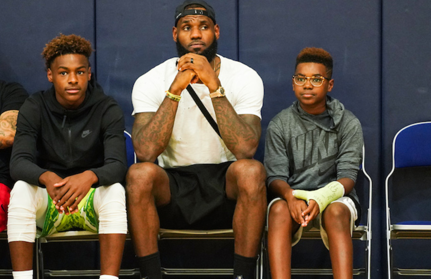 Watch Proud Dad LeBron James Talk About 
