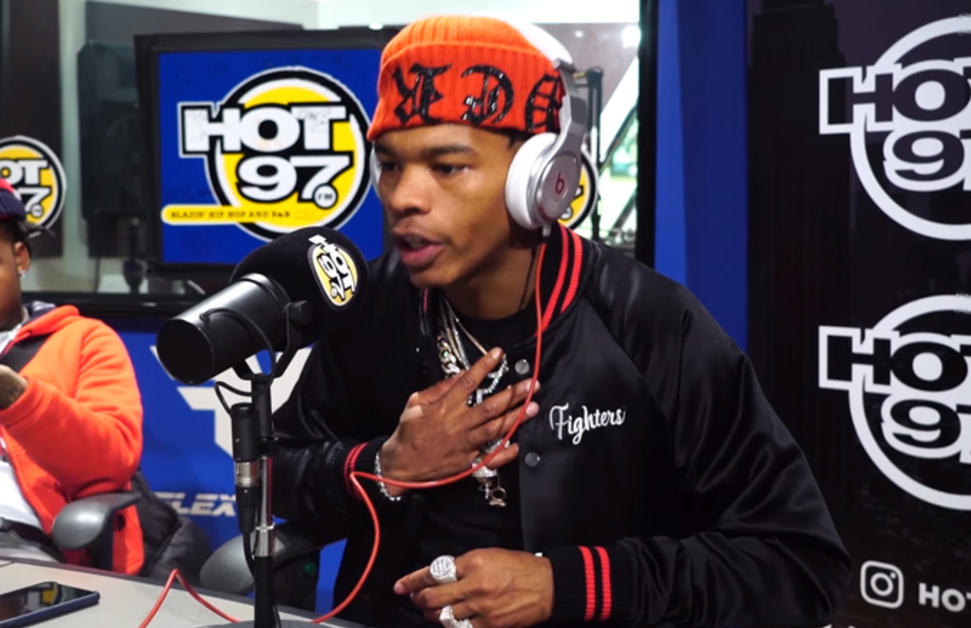 Lil Baby Freestyles Over Never Recover Instrumental On Hot 97 Complex